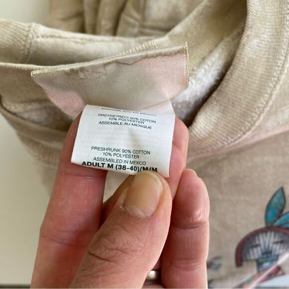 Vintage Southwest Yei Navajo print sweatshirt tie dye size Medium - Picture 6 of 10